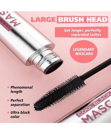 EONFAVE Black mascara long lasting and waterproof mascara - Buy Online on GoSupps.com
