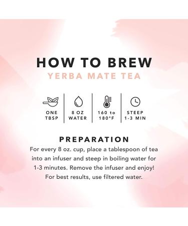 Pinky Up Red Velvet Cake Tea - Yerba Mate Herbal, 80-85mg Caffeine, Gluten Free, 25 Servings - Buy Online on GoSupps.com