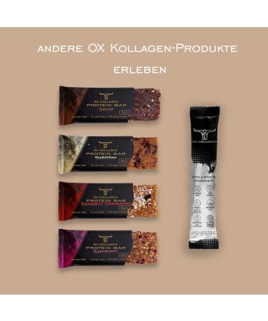 Buy Collagen Protein Bars - Lactose-Free Low Sugar Energy & Fitness Bar - 12x52g - High Protein Ox Collagen Mix - Buy Online on GoSupps.com