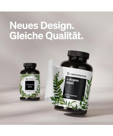L-Arginine 365 Vegan Capsules | 4500mg Plant-Based L-Arginine HCL | High-Dose 3750mg | Made in Germany | International Shipping - Buy Online on GoSupps.com