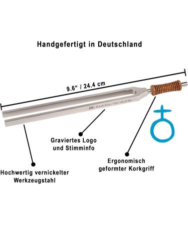 Sonic Energy Therapy Tuning Fork Set Earth - 136.10 Hz OM Tuning Fork Stand & Guide Book for Tuning Fork Therapy - Buy Online on GoSupps.com