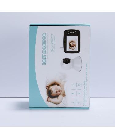 Burnnove Baby Monitor with 3.5-Inch Camera | Remote-Controlled Pan-Tilt | Night Vision 2x Zoom Eco Mode & Temperature Test - Buy Online on GoSupps.com