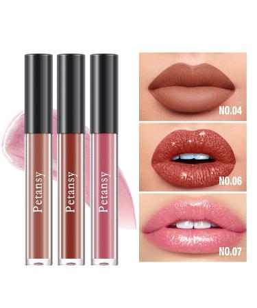 Petansy 15Pcs Lip Liner and Lipstick Set - Long Lasting Waterproof Lipsticks Gift Set, 7 Lip Liner Pencils, 5 Liquid Nude Lipsticks, 2 Matte Shimmer Lipsticks, 1 Lip Plumper - Makeup Set - Buy Online on GoSupps.com