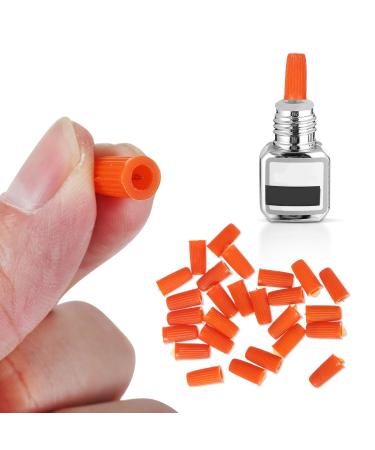 FRCOLOR 100pcs Eyelash Glue Bottle Plug Caps - Replacement Needle Tips for Eyelash Extensions - International Shipping Available - Buy Online on GoSupps.com