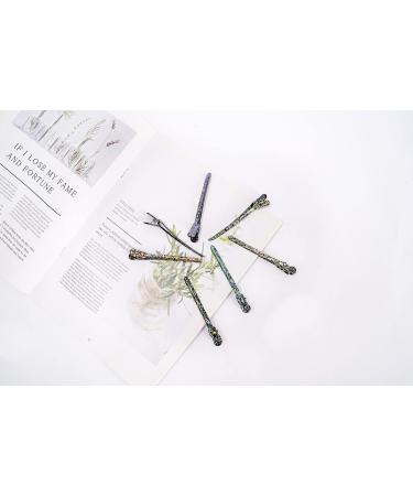 18 Pack Metal Duck Bill Hair Clips - Rust Resistant Crocodile Clips for Hair Styling, Coloring, and DIY - Mixed Color Assortment - Buy Online on GoSupps.com