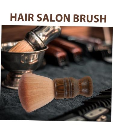 Premium Wooden Hair Cutting Brush - Bristle & Beard Cleaning Brush | Barber Tool for Broken Hair - Buy Online on GoSupps.com