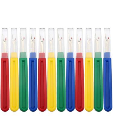 SUBANG 12 Pack Large Size Seam Ripper Sewing Ripper Set for Sewing Cloth A Multicolor/12 Pieces