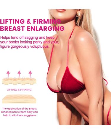 Goowafur Natural Breast Enlargement Cream 20ml - Plumping Breast Cream for Supple Fuller and Firmer Breasts Firming and Lifting Cream for All Skin Types - Buy Online on GoSupps.com