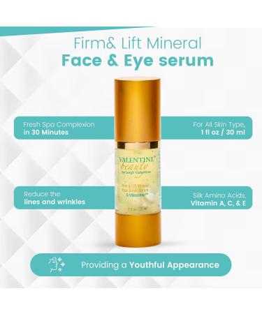Beauty Skin Care Firm & Lift Face and Eye Serum Gold - Best Skin Tightening Cream & Firming Serum for Youthful Skin - Buy Online on GoSupps.com