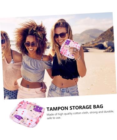 Buy Gleavi Aunts Towel-Keeping Bag - Stylish Zipper Wallet for Girls & Women | Sanitary Napkin & Diaper Travel Holder - International Shipping Available - Buy Online on GoSupps.com