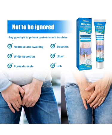 Antibacterial Balanitis Cream - Deep Repair & Itching Relief (2pcs) | International Shipping - Buy Online on GoSupps.com
