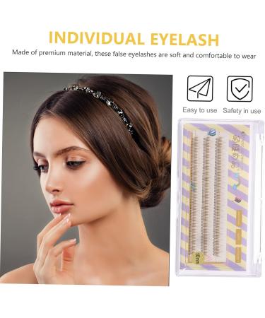 Beatifufu 1 Box Fake Eyelashes Strip Eyelashes Individual Lash False Eyelashes Grating Eyelash Silk False Eye Lashes Extension Long Extension Eyeslash Grafting Lash Makeup Supplies Fiber - Buy Online on GoSupps.com