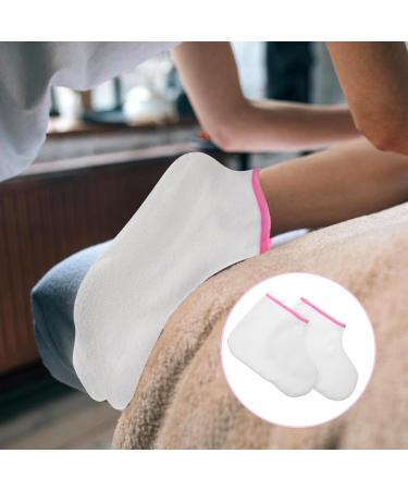 UKCOCO Lot de 2 Couvre-pieds en Coton pour Bain de Paraffine pais avec Bordure Rose R utilisables et Confortables Adapt s aux Soins Thermiques des Pieds en Salon Domicile Kit - Buy Online on GoSupps.com