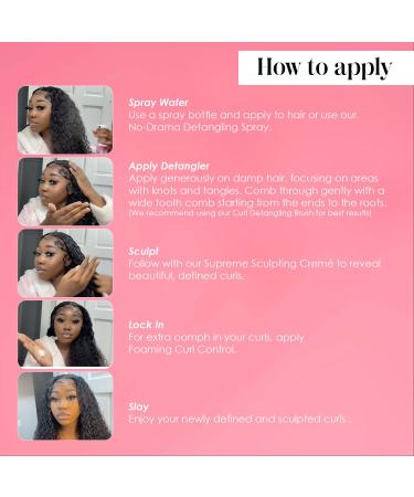Supreme Sculpting Crème - Lightweight Frizz Control & Moisturizing Styling for Curly Hair | 8.5 Fl oz - Buy Online on GoSupps.com