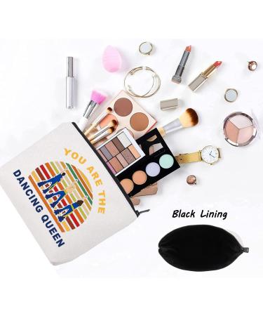 LEVLO Mamma Makeup Bag - Perfect Gift for Dancing Queen Fans | Musical Comedy Cosmetic Bag - Buy Online on GoSupps.com