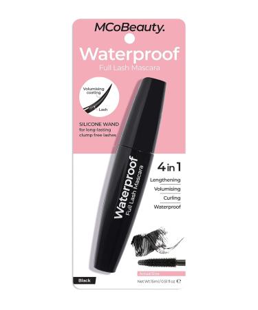 MCoBeauty Waterproof Full Lash Mascara - 0.51 oz - Lengthening, Smudge-Proof & Sweat Resistant Formula - Buy Online on GoSupps.com