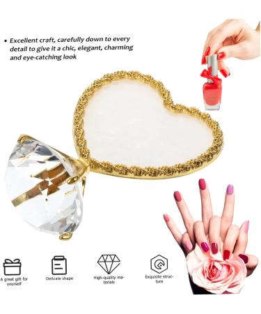  FRCOLOR FRCOLOR Set of 3 nail art display stands polish color mixing palette makeup box makeup box mixing tray makeup palette - Buy Online on GoSupps.com