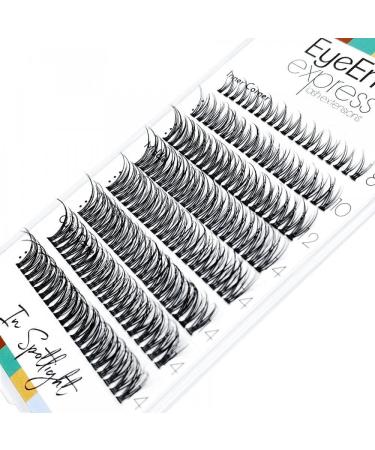 EyeEnvy Express Lash Extensions 'POP Like a Pro' In Spotlight Individual Faux Mink Cluster Lashes Thick Eyelash Clusters Mixed Length (SIGNATURE LOOK) - Buy Online on GoSupps.com