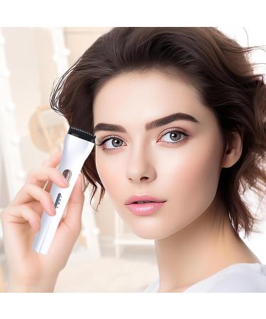 Heated Eyelash Curler Heated Eyelash Curling Wand Electric Eyelash Curler Heated with Large-Capacity Battery and Usb Type-C Interface Women Natural Eyebrows Eyelash Curler for Long-Lasting White - Buy Online on GoSupps.com