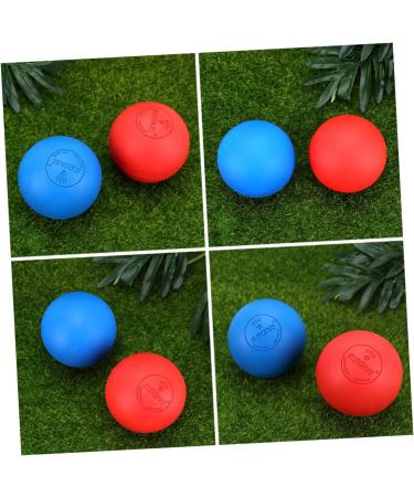 Magiclulu 6 Pack Lacrosse Massage Balls - Yoga and Foot Muscle Therapy Device for Plantar Fasciitis Relief & Fascia Rollers - Buy Online on GoSupps.com