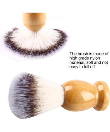 Premium Men's Razor Brush Set - Wooden Handle Shaving Brush Stainless Steel Bowl & Stand | Perfect Grooming Gift - Buy Online on GoSupps.com