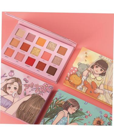 BELLIFFY 1pc 15 Cosmetic Pallet Makeup Accessories Eyeshadow Compact Eyeshadow Palette Glitter Eye Eyeshadow - Buy Online on GoSupps.com