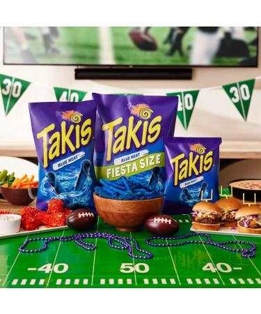 Takis Blue Heat 3.25oz (92.3g) Hot Chilli Pepper Tortilla Chips American USA Import - Buy Online on GoSupps.com
