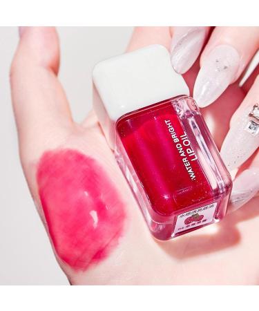 Fujiuia Glossy Lip Gloss - Strawberry Red 0.10 Fl Oz | Long Lasting Hydrating Liquid Lipstick for Women - Buy Online on GoSupps.com