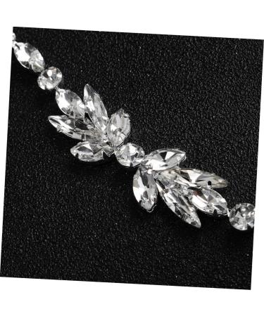 Flower Headpiece for Women Hair Band Wedding Hair Comb Clip Hair Combs for Women Accessories Bridal Headpieces Rhinestone Headband Headwear for Women Hair up Modeling Bride - Buy Online on GoSupps.com