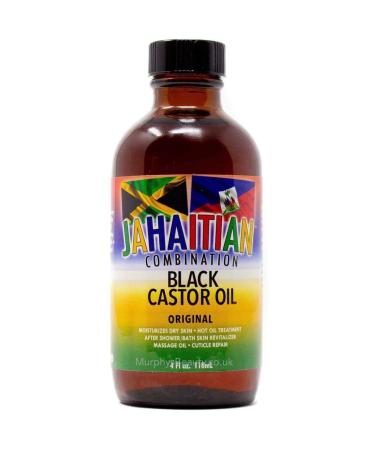 Jahaitian Combination | Black Castor Oil Original (4oz)