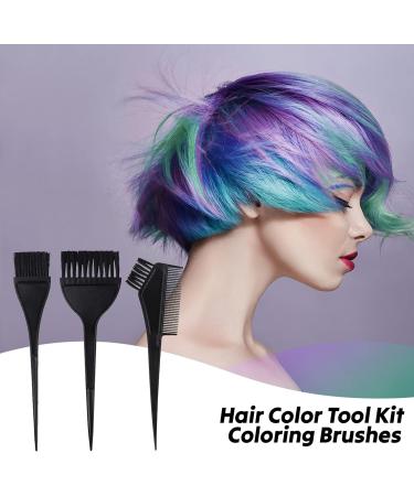GADITIEK 6 Pcs Hair Dye Coloring Kit Hair Dyeing Bottle Dyeing Shampoo Bottle Oil Comb Applicator Hair Tools Bottles and Hair Coloring Brushes Hair Dying Combs Brushes for Salon Home - Buy Online on GoSupps.com