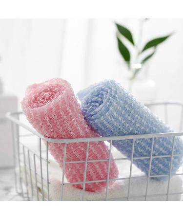 Nutteri Exfoliating Back Scrubber for Shower - Deep Clean & Invigorate Your Skin - Blue - Buy Online on GoSupps.com