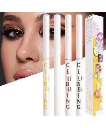 Byuexhp Gel Eyeliner 4 Piece Long Lasting Beauty Products Smooth Eye Line Pen for Women and Girls Travel Dating Party Work Sports - Buy Online on GoSupps.com