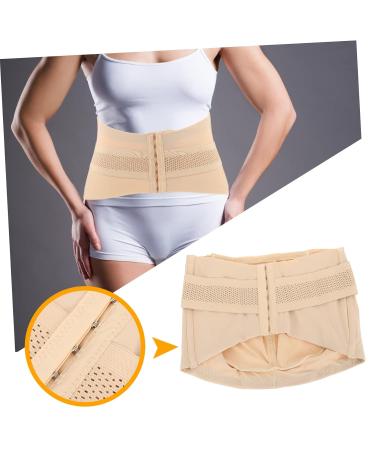 Postpartum Repair Tape Pelvic Fixation Belt - Female Abdominal Correction Belt for Hip Support | 33x23.5x1.5CM Beige - Buy Online on GoSupps.com