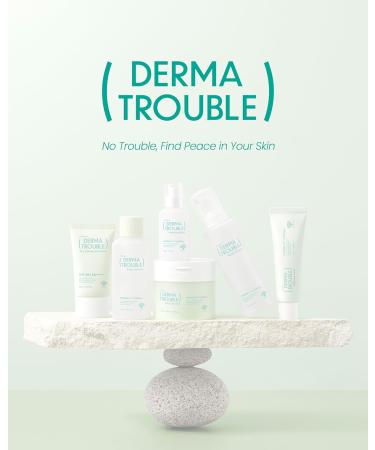 Derma Trouble Bubble Cleanser - Gentle Low-pH Acne Cleanser (5.46oz) | Korean Skincare for Comedonal Acne Removes Sebum & Impurities - Buy Online on GoSupps.com