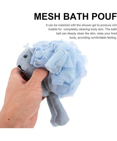 1Pc Cartoon Bath Ball - Exfoliating Shower Sponge for Babies & Kids | Soft Mesh Scrubber for Bathing & Loofah Cleaning - Buy Online on GoSupps.com