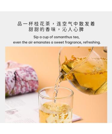  HQZMCTE Natural Dried Osmanthus Grade A for an Aromatic and Refreshing Herbal Tea 30g - Buy Online on GoSupps.com