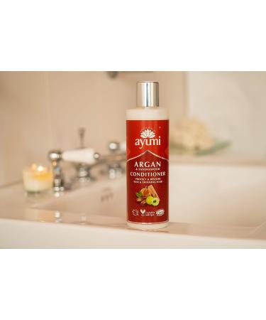 Buy Ayumi Argan & Sandalwood Conditioner - Vegan Cruelty-Free Dermatologically Tested | 294 ml - International Shipping Available - Buy Online on GoSupps.com