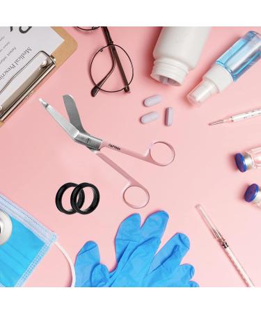 Truma Scissors - Professional 7.5 Medical & Bandage Scissors | Pink Stainless Steel Nurse Scissors for Precision Care - Buy Online on GoSupps.com