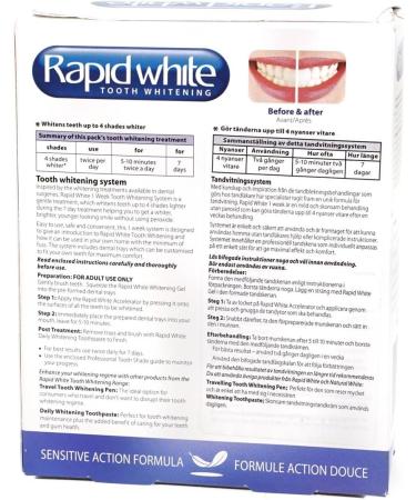 Rapid White 1 Week Teeth Whitening System - Buy Online on GoSupps.com
