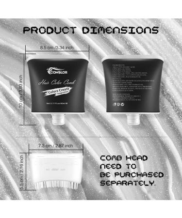 Temporary Hair Dye - Black Hair Chalk for Kids - Wash Out Hair Color - Great for Birthday, Christmas, Halloween - 60g (1 Pack) - Buy Online on GoSupps.com