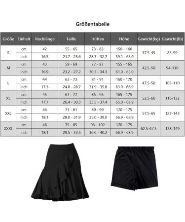 Lotus Black Pleated Mini Skirt with Pants | Elegant Women's Dance Skirt - International Shipping - Buy Online on GoSupps.com