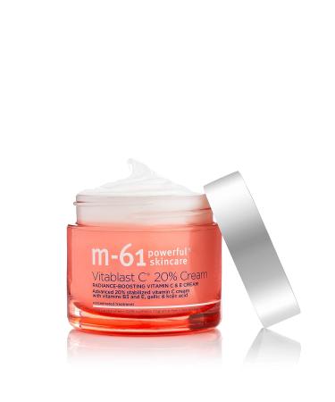 M-61 Vitablast C 20% Cream - Radiance-boosting Vitamin C with B3, E, Gallic & Kojic Acid - Buy Online on GoSupps.com