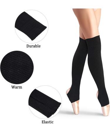 2 Pairs Over the Knee Stirrup Leg Warmers - Ballet Dance & Yoga Socks for Women and Girls - Buy Online on GoSupps.com