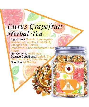Plant Gift Sweetheart Peach Herbal Tea hibiscus health tea white roselle peach strawberry apple orange peel chrysanthemum loose leaf in iced tea and hot tea 70 g25oz - Buy Online on GoSupps.com