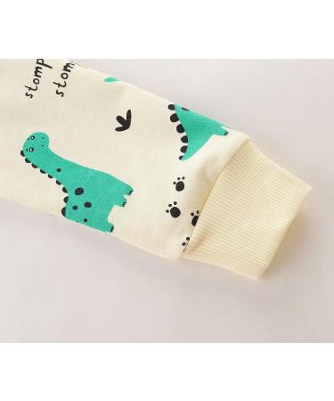 Dinosaur Sweatshirt for Boys and Girls | Cotton Long Sleeve Pullover | Kids Toddler Baby Clothes 1-8 Years | 4-5 Years Size - Buy Online on GoSupps.com