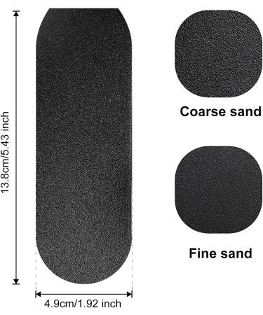 Ebanku 50pcs Footfish Replacement Pads - Pedicure Parts & Double-Sided Foot Ripfish (Black) - Premium Quality & Worldwide Shipping - Buy Online on GoSupps.com