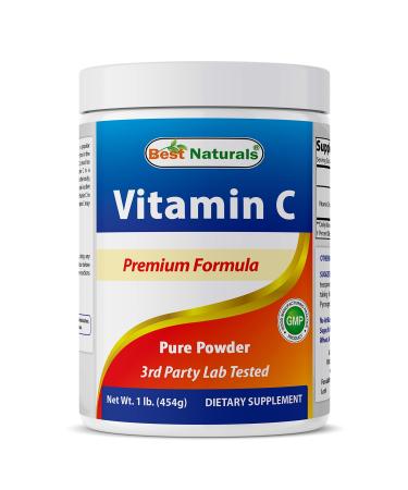 Best Naturals 100% Pure Vitamin C Powder 1 lb (454 Grams) Powder (Also Called Ascorbic Acid) 1 Pound (Pack of 1) - Buy Online on GoSupps.com