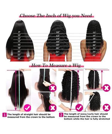 24 Inch Brazilian Virgin Loose Wave Lace Front Wig | Pre Plucked 13x4 HD Lace Frontal Wig for Black Women - 180% Density - Buy Online on GoSupps.com