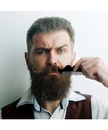  Jkioump Beard Pencil Filler for Men Waterproof Beard Comb - 4 Point Pencil Long Lasting Coverage Paint Pen Natural - Buy Online on GoSupps.com